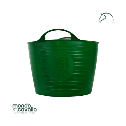 Secchio flessibile in plastica resistente da 14L colori assortiti