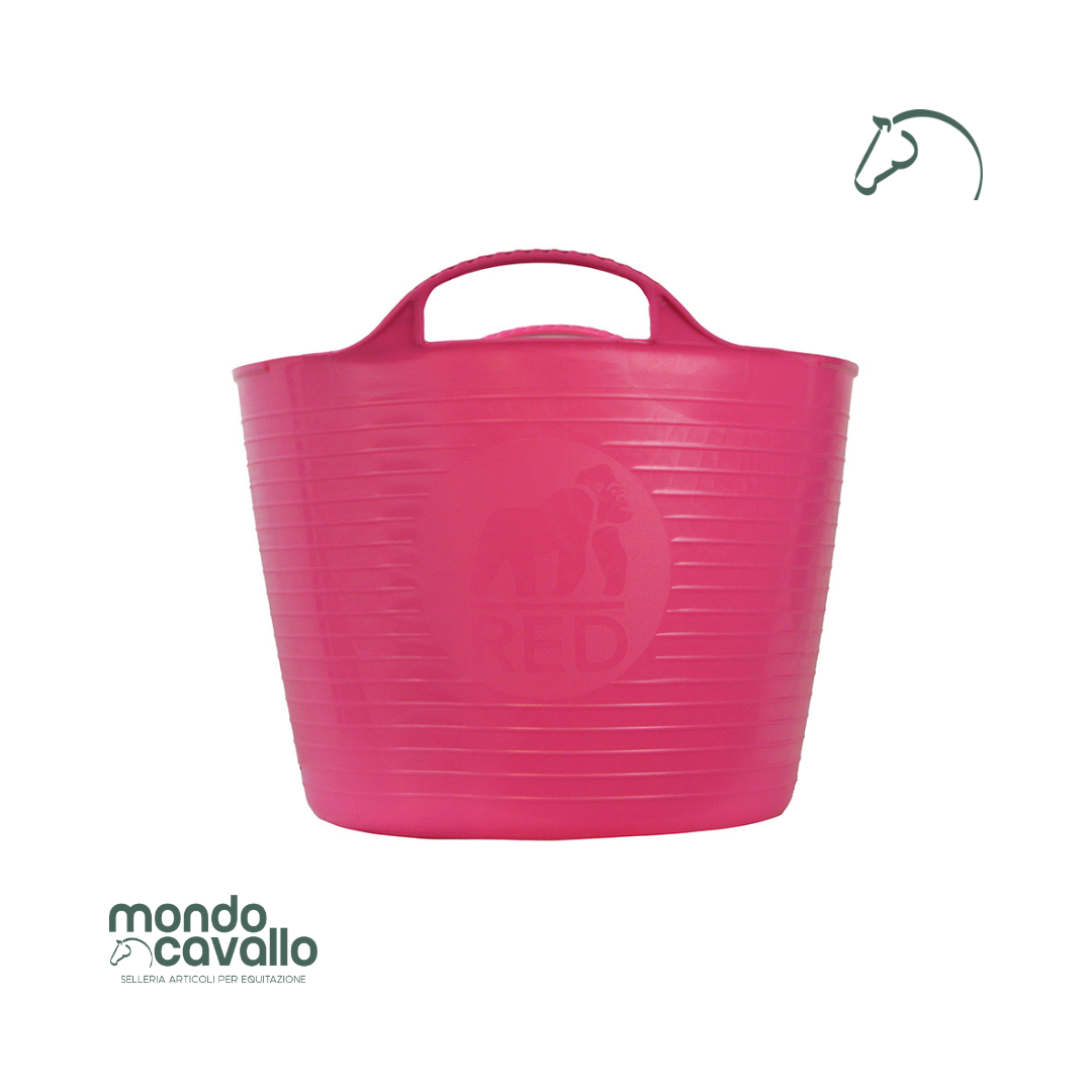 Secchio flessibile in plastica resistente da 14L colori assortiti