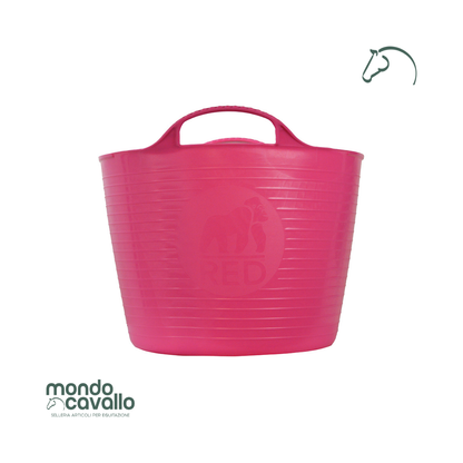 Secchio flessibile in plastica resistente da 14L colori assortiti