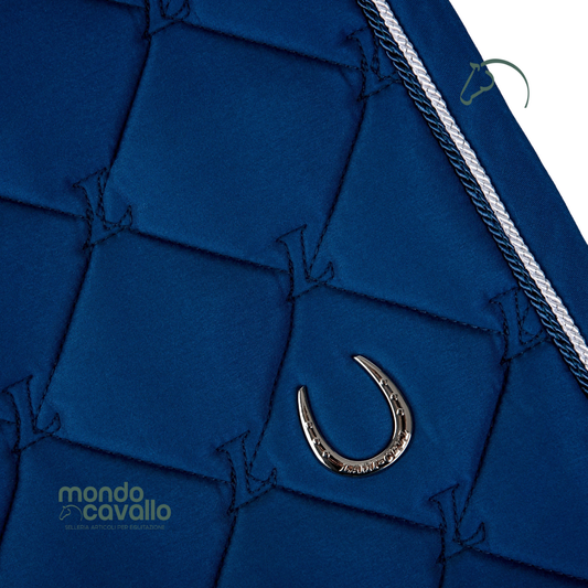 Sottosella e cuffia marca lami-cell colore blu atollo