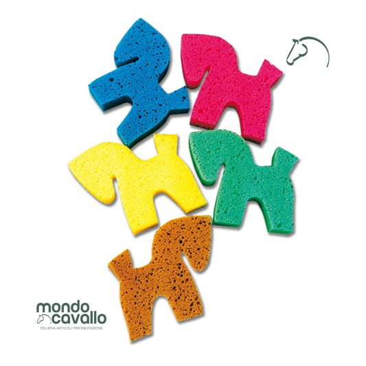 Spugnetta a forma di cavallo