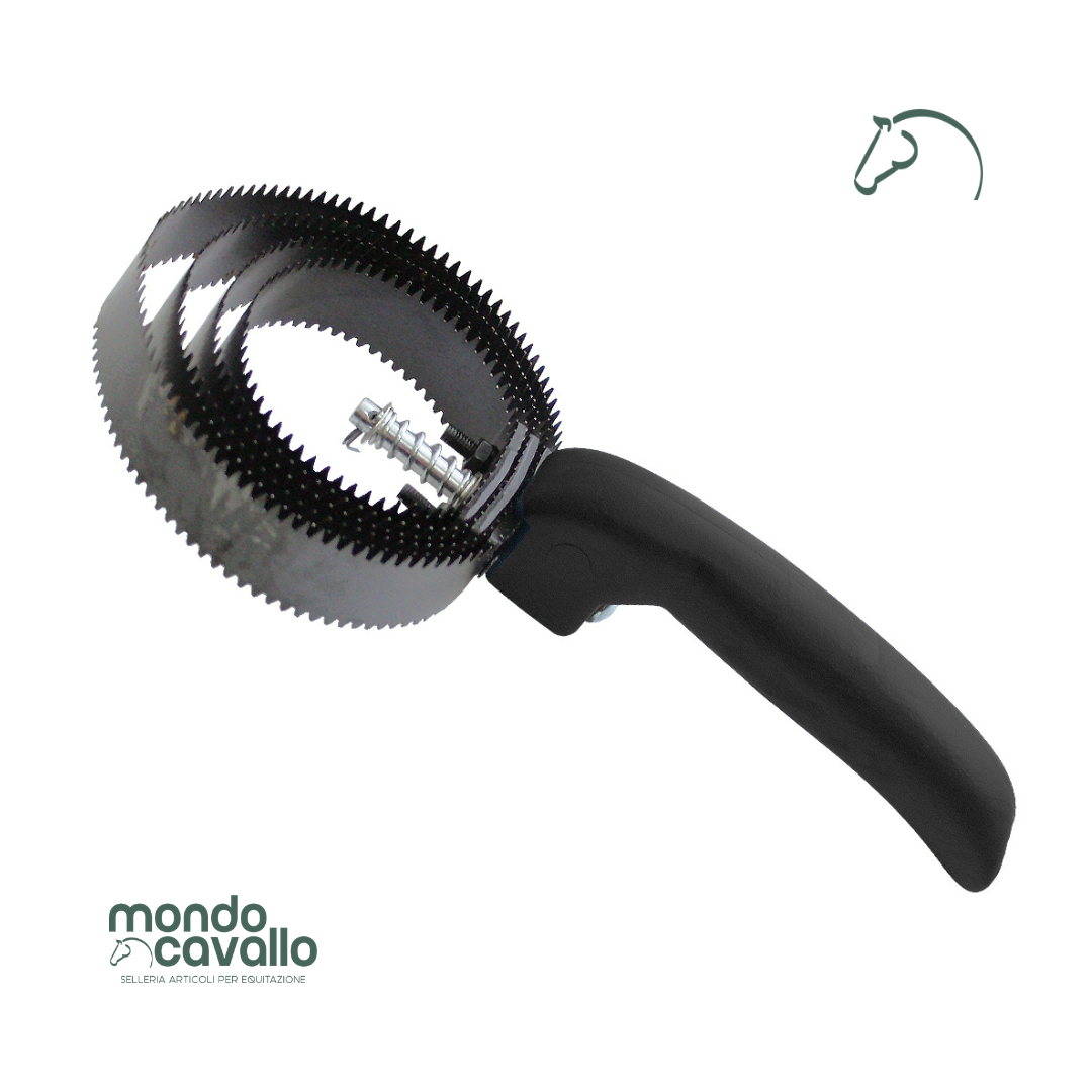 STRIGLIA IN ACCIAIO INOX 4 LAME