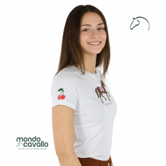 T-SHIRT CILIEGINA JUNIOR DISTINTO